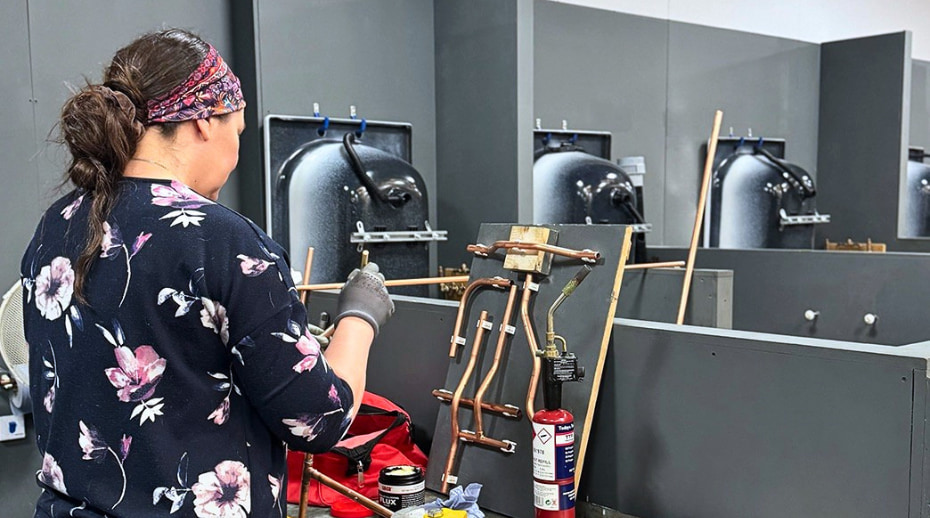 Logic4training Apprentice completing their initial training